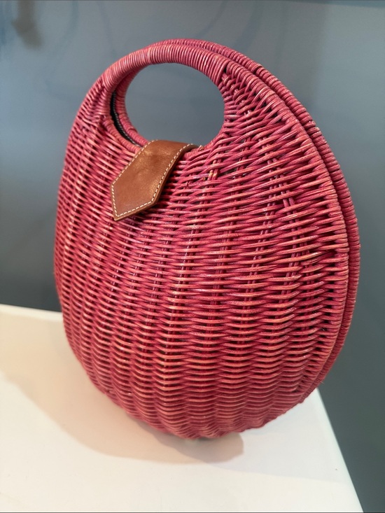 J. McLaughlin Handbags - J. McLaughlin Victoria wicker bag